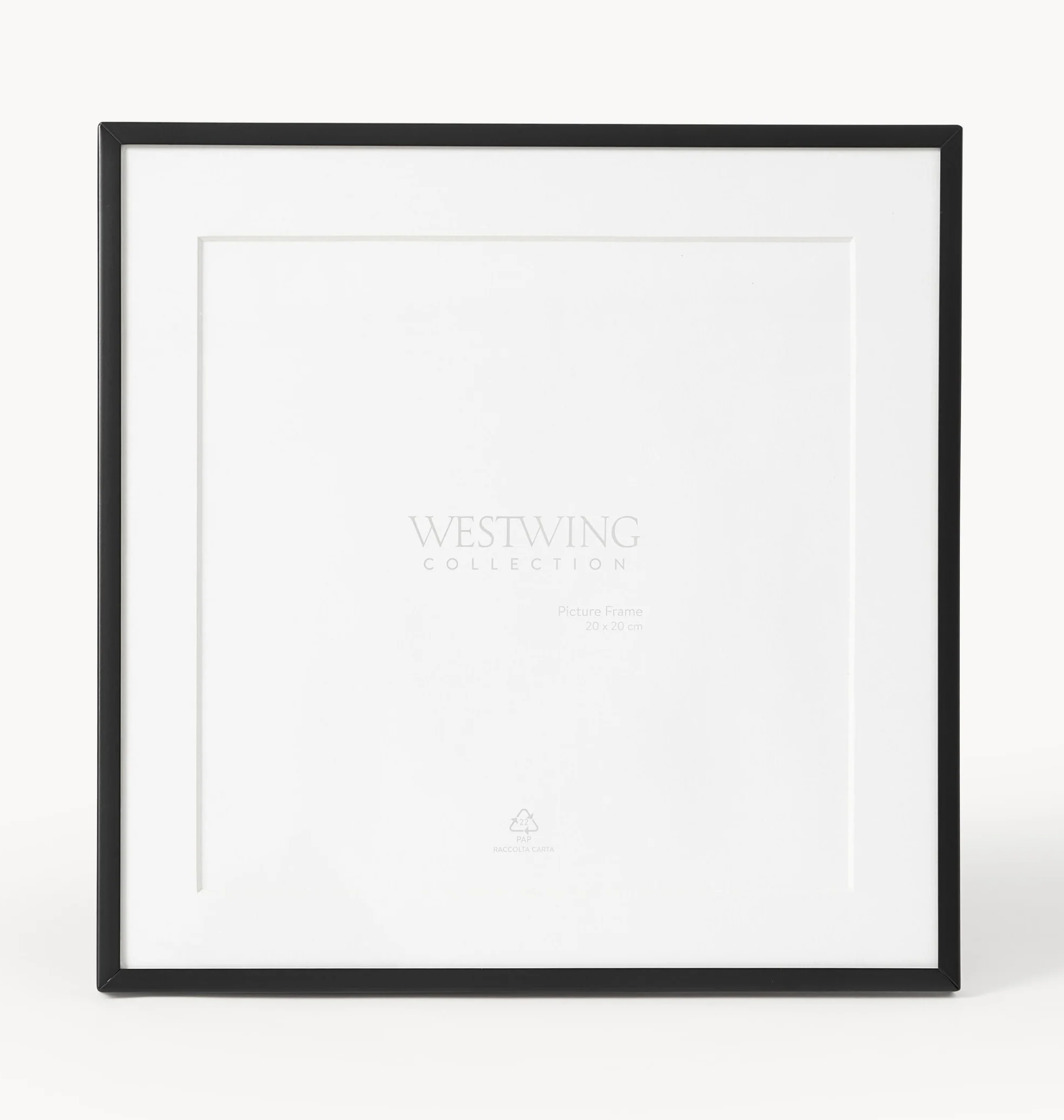 ramka-na-zdjecie-2 Nowoczesna czarna ramka na zdjęcie 20x20 cm stojąca na nóżce